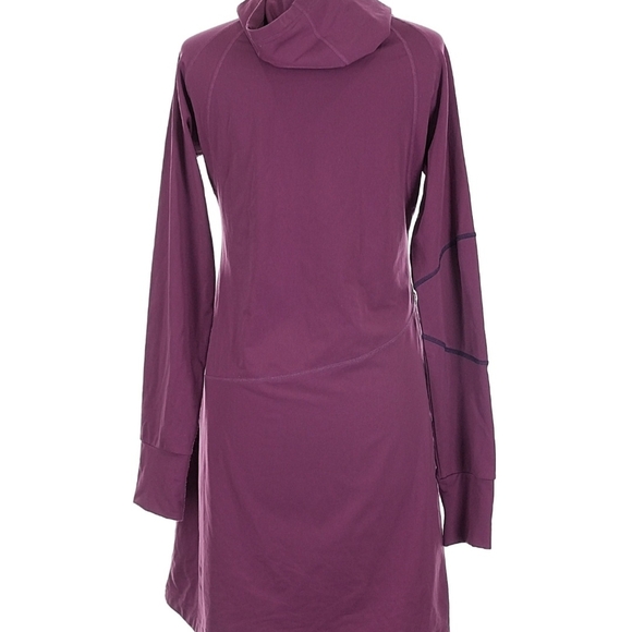 Title Nine Women's Long Sleeve Dress in Plum - Picture 2 of 5
